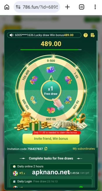 786 Fun Game